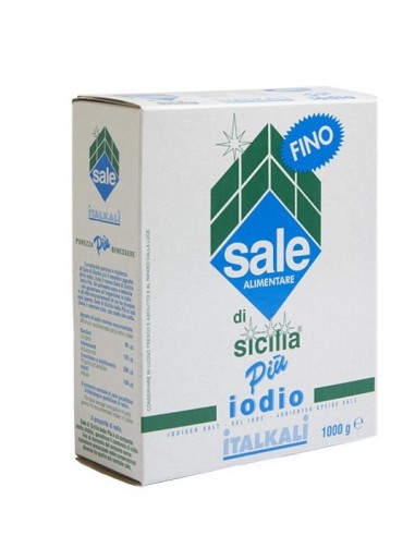 Sale Fino di Sicilia Iodato 1Kg